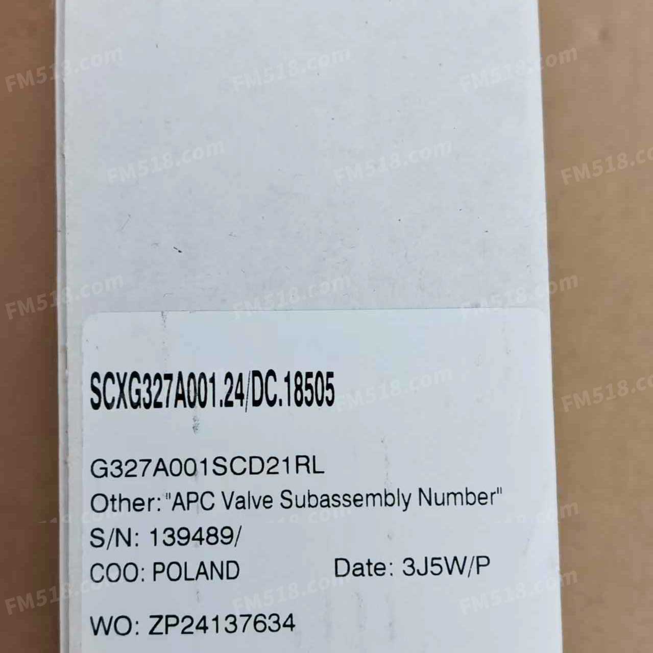 ASCO G327A001SCD21RL